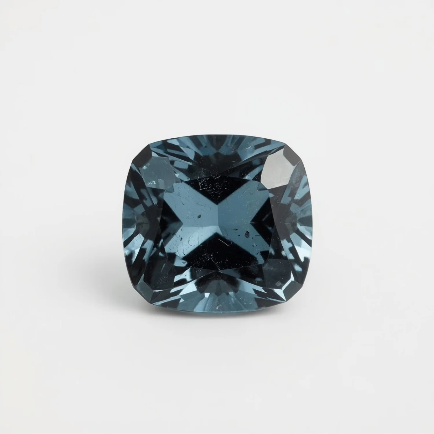 Swiss Blue Topaz 1PC Small 7x7 MM Cushion Faceted Blue Splendid Semi Precious Loose Gemstone - Image 2