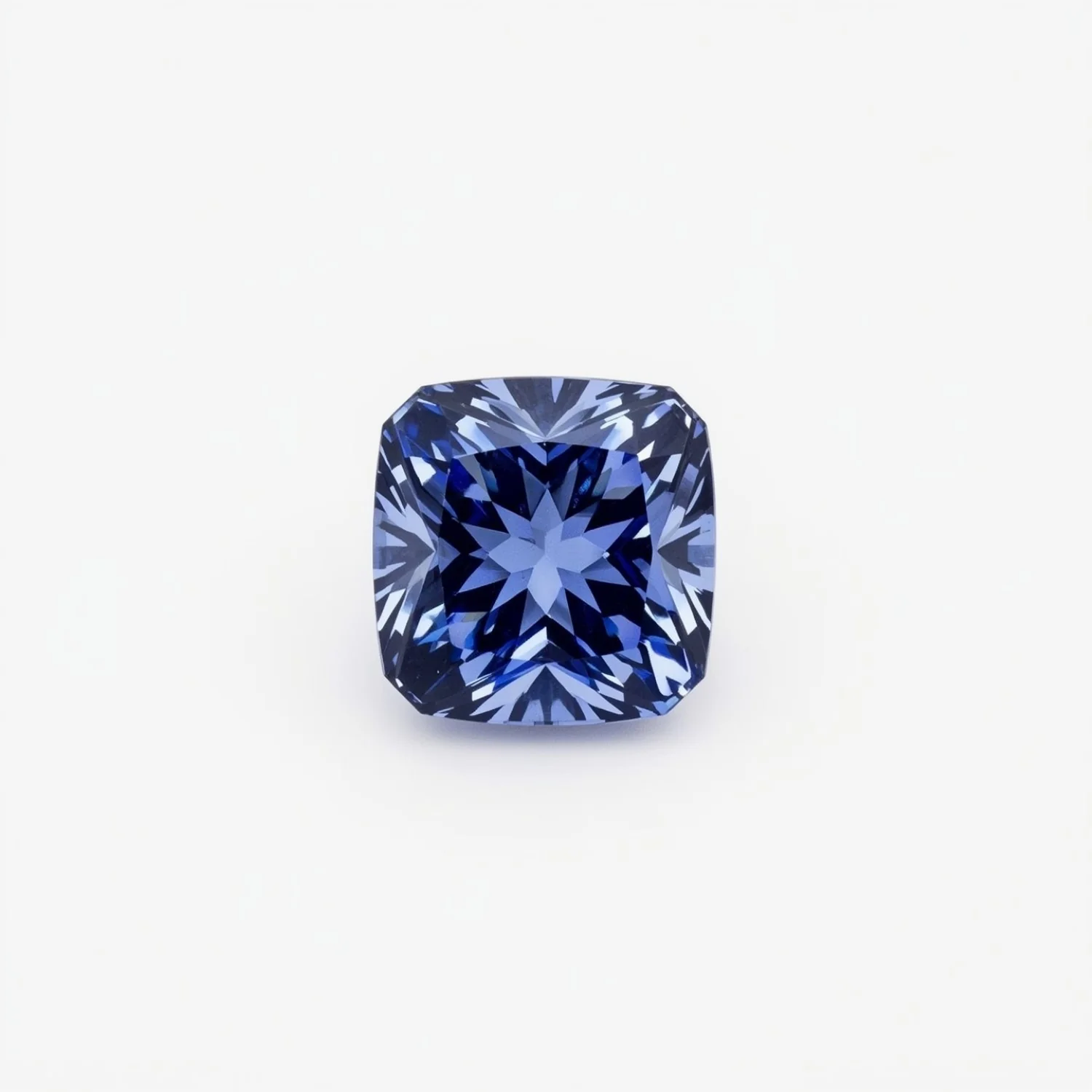 Tanzanite 10PC Tiny 4x4 MM Square Faceted Blue Brilliant Semi Precious Loose Gems