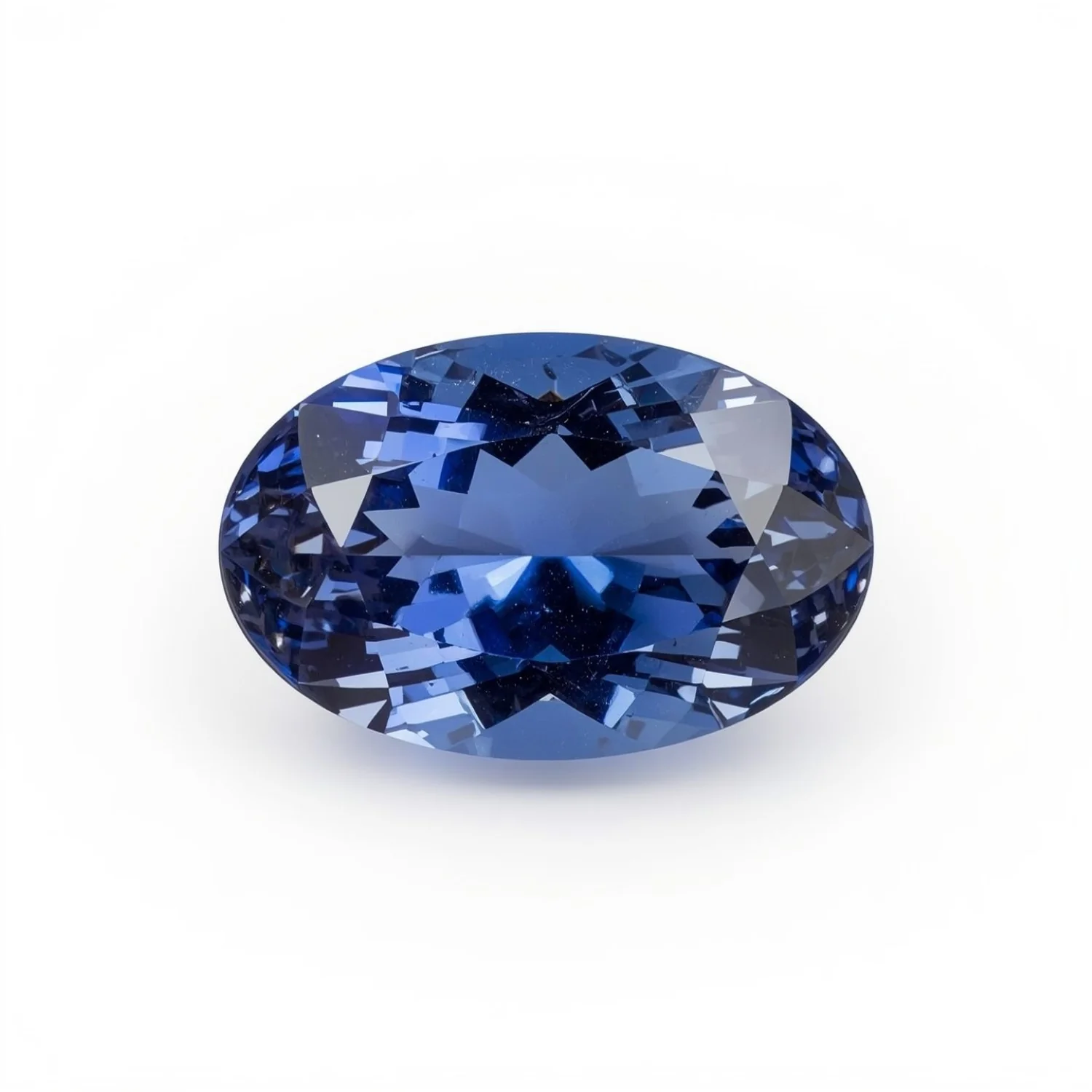 Tanzanite 1PC Chunky 13x18 MM Oval Faceted Blue Luster Semi Precious Loose Gemstones - Image 2