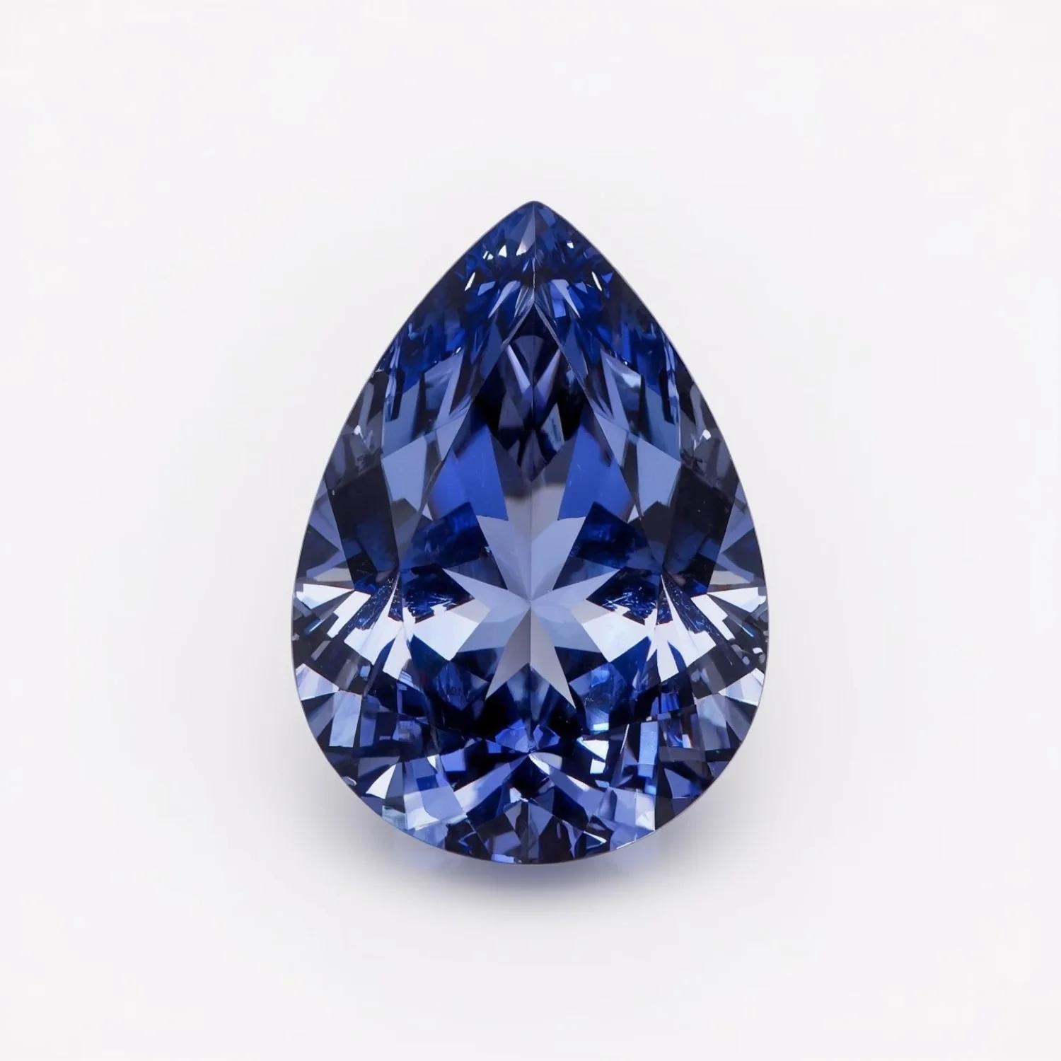 Tanzanite 1PC Large 8x12 MM Pear Faceted Blue Genuine Semi Precious Loose Gems - Image 2