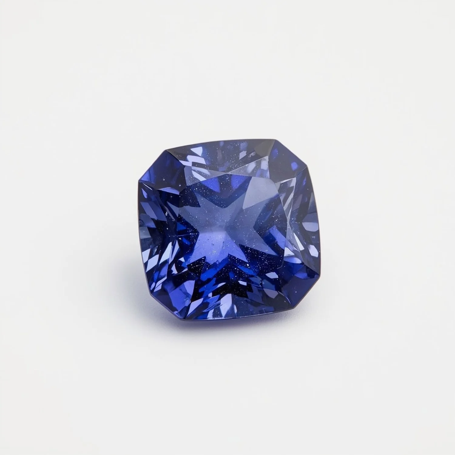 Tanzanite 1PC Small 7x7 MM Square Faceted Blue Splendid Semi Precious Gems - Image 2