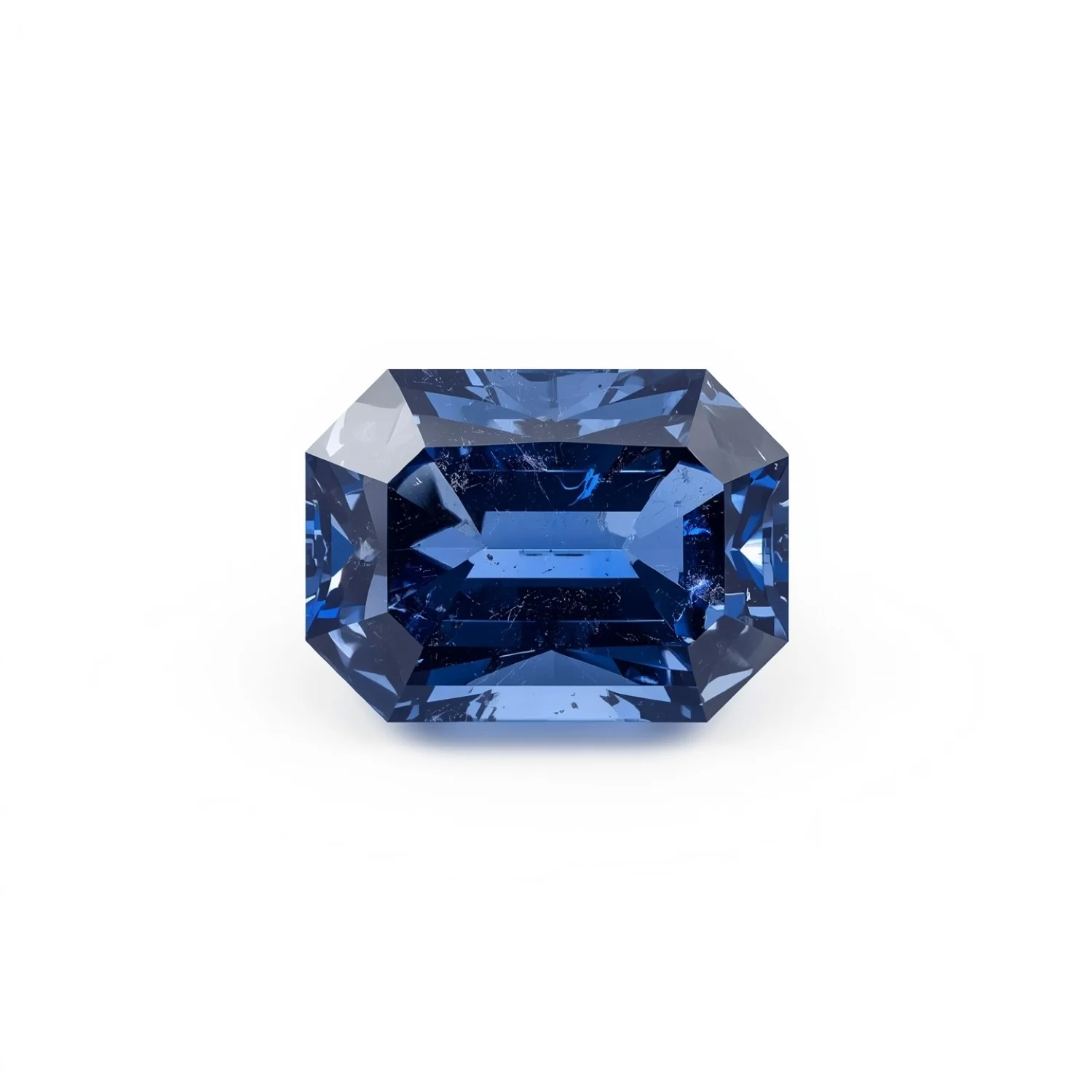 Tanzanite 1PC Small 7x9 MM Emerald Faceted Blue High-Quality Semi Precious Loose Gemstones