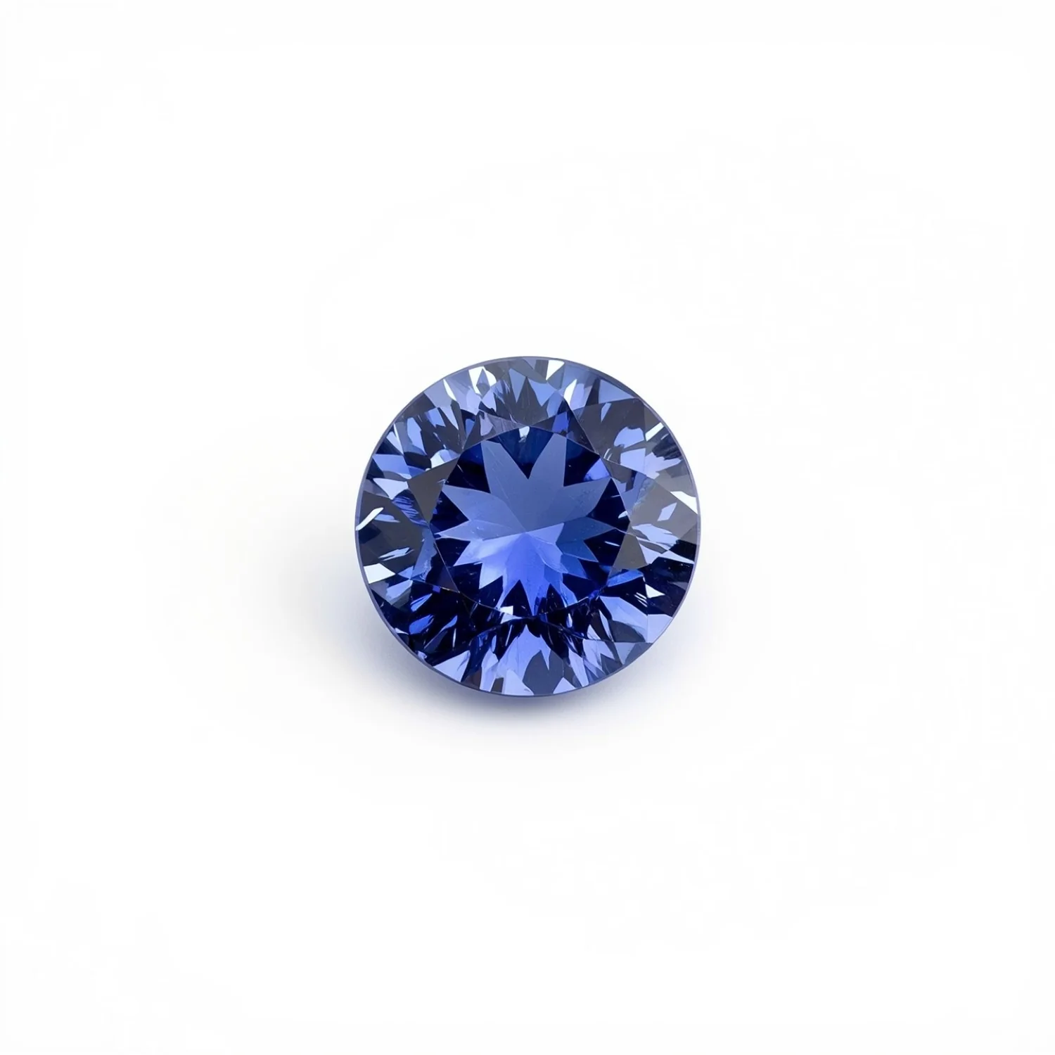 Tanzanite 1PC Tiny 5x5 MM Round Faceted Blue Sparkling Semi Precious Loose Gemstone