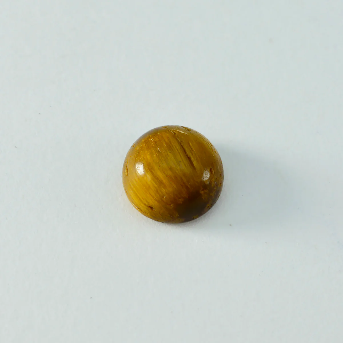 Tiger Eye 1PC Large 11x11 MM Round Cabochon Brown Polished semi Precious Loose Gems - Image 4