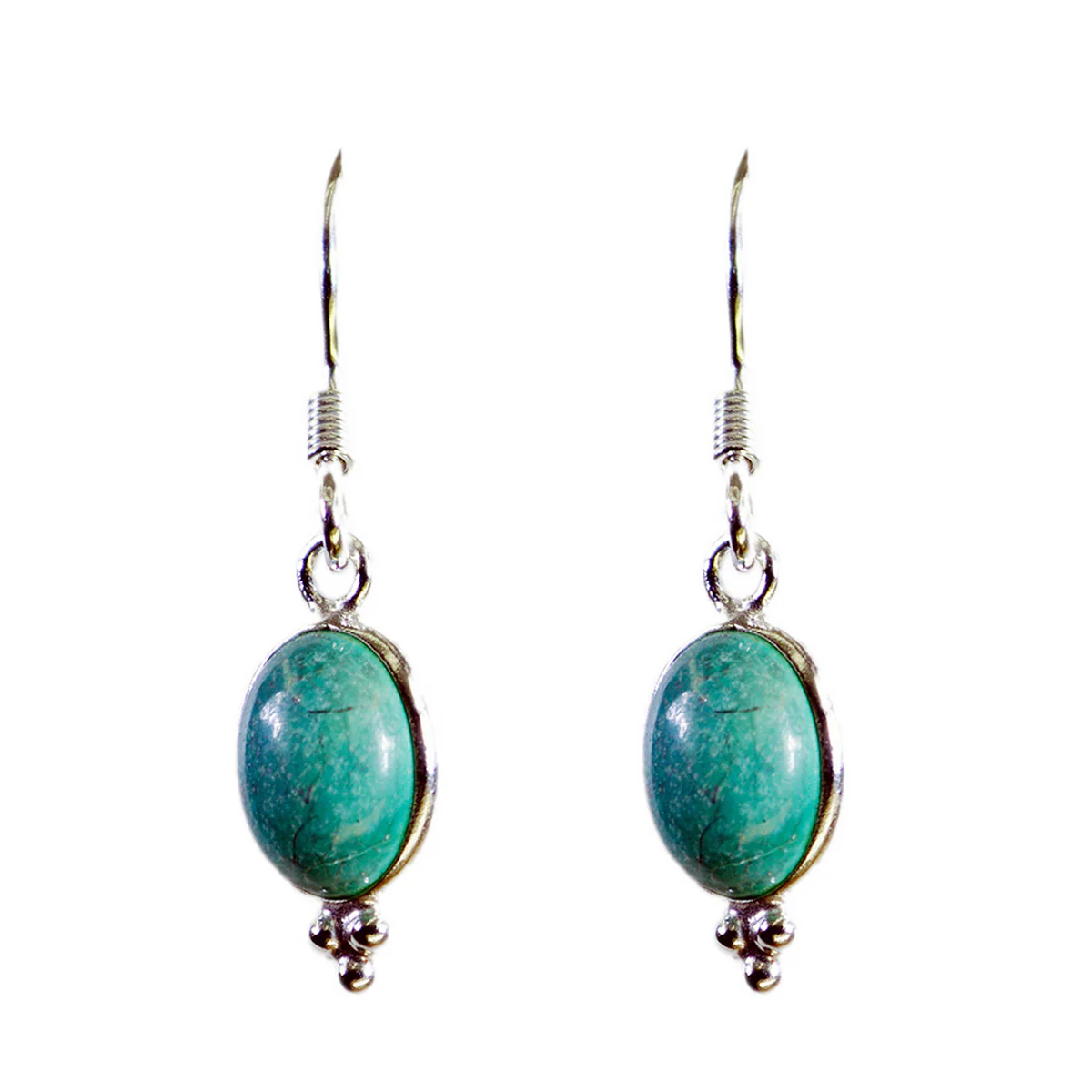Turquoise Japanese Alina multiple Dangle Blue Sterling Silver Earring