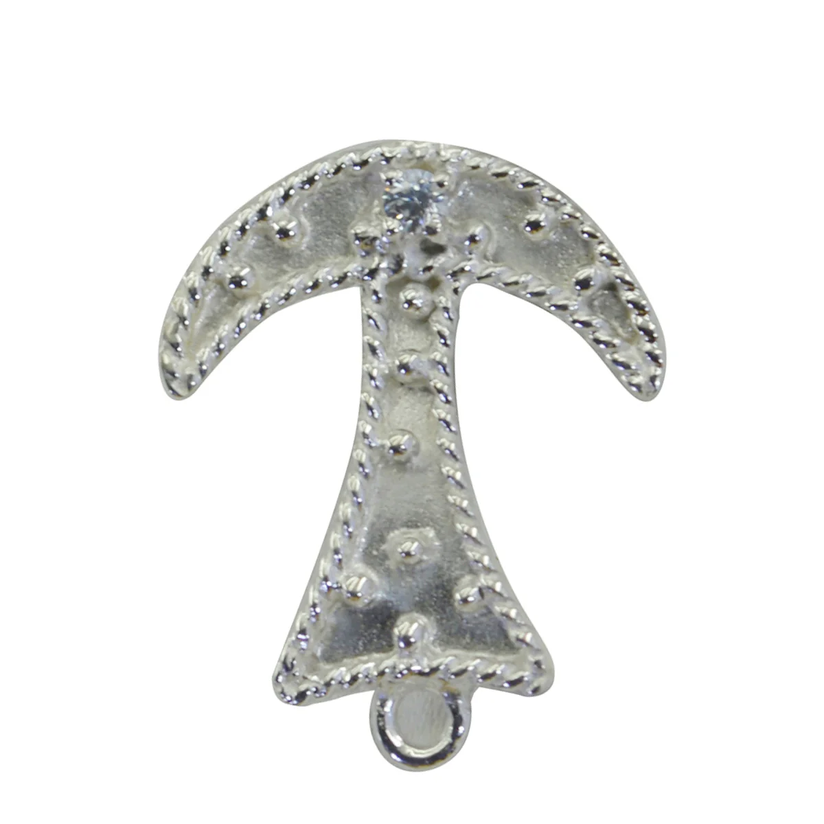 White CZ Featherlight African Sterling Silver multiple Isabella Feminine White Pendant Jewellery - Image 2