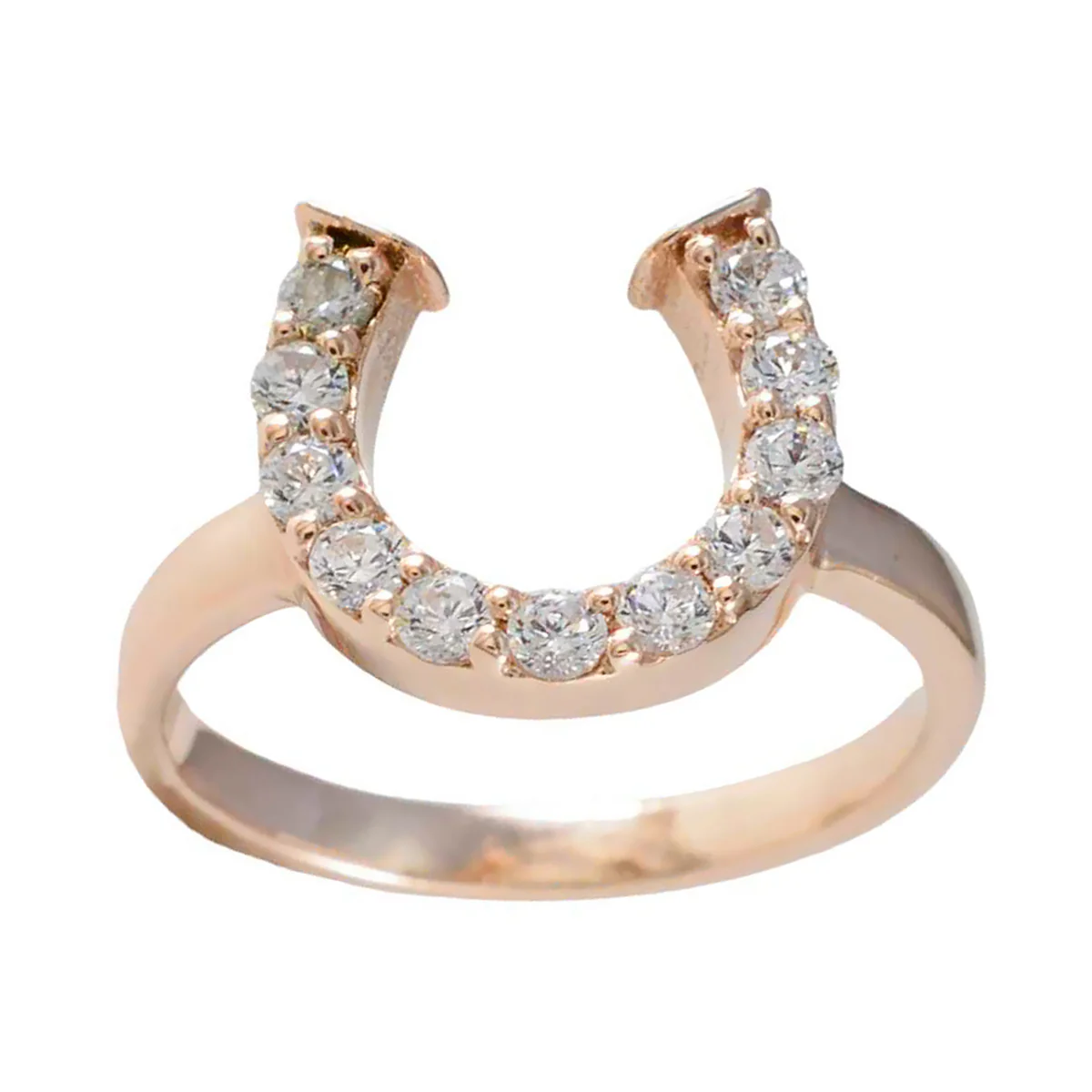 White CZ multiple Latin American 925 Sterling Silver White Gemstones Delicate Fairytale Ring Jewellery - Image 3
