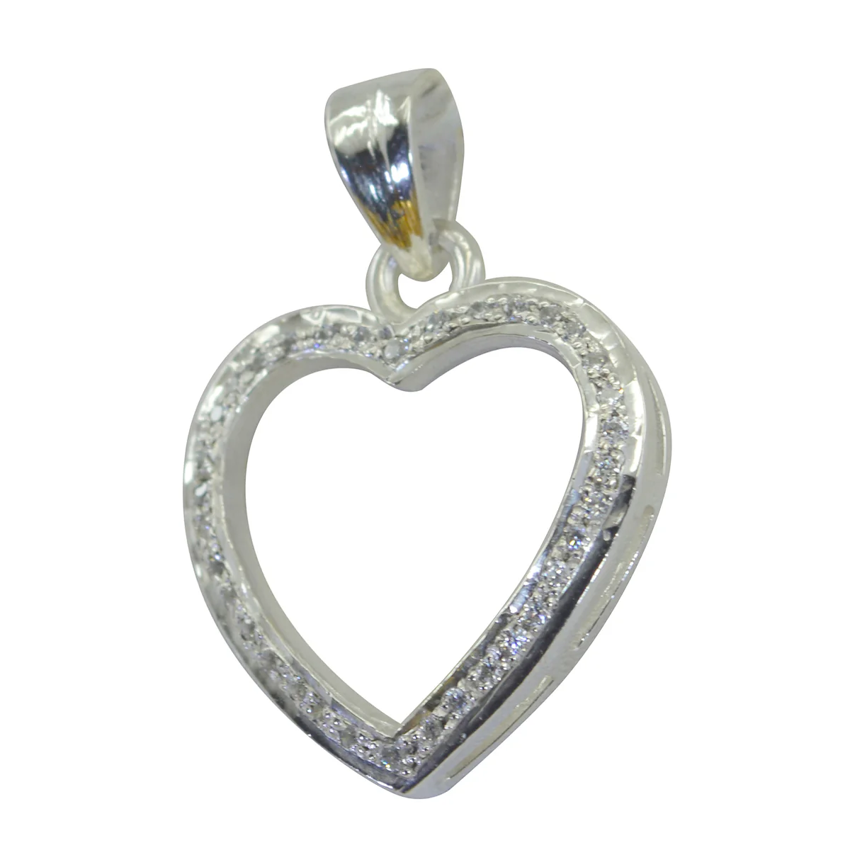 White Cz Whisper-thin Indian Sterling Silver multiple Natcha Fairytale White Pendant Jewellery - Image 2