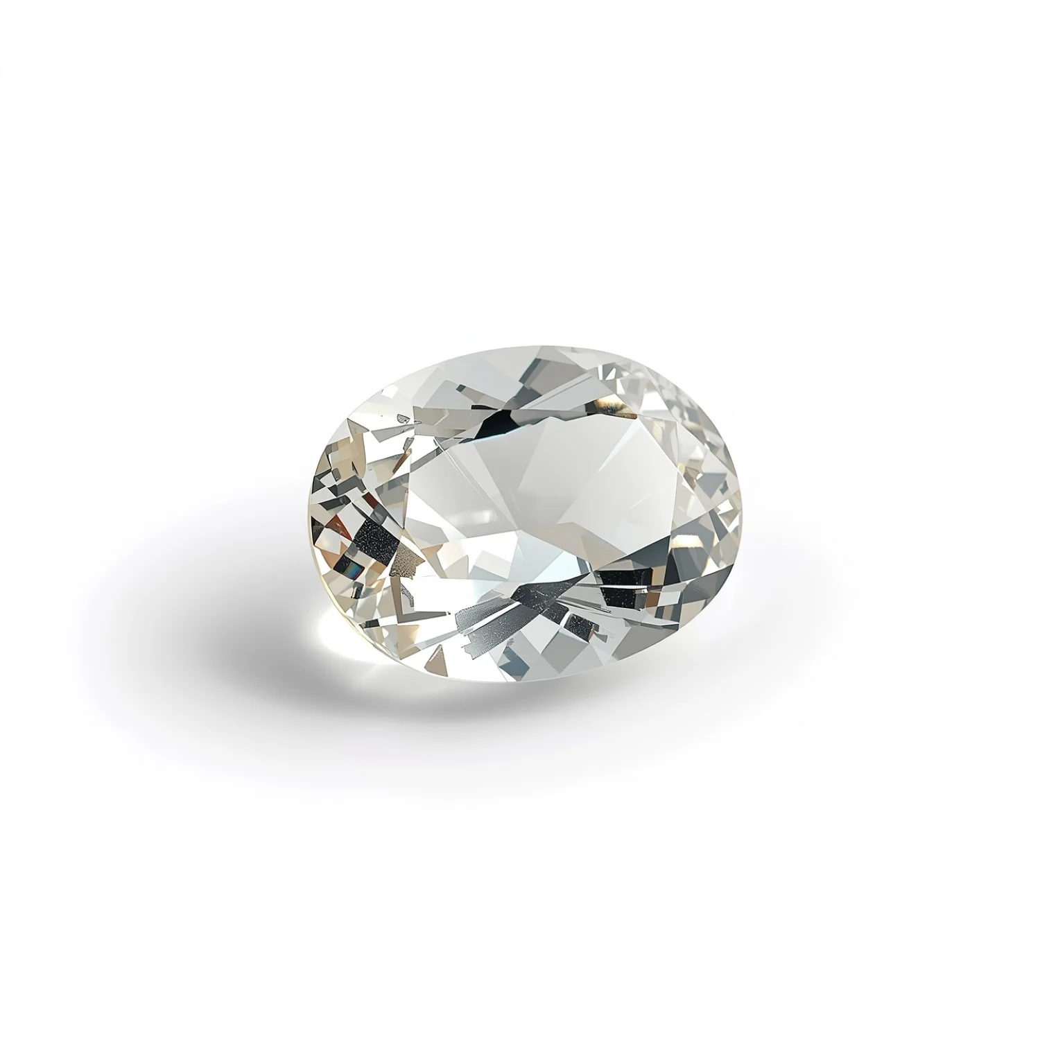 White Topaz 1PC Chunky 13x18 MM Oval Faceted White Lustrous Semi Precious Loose Gemstone