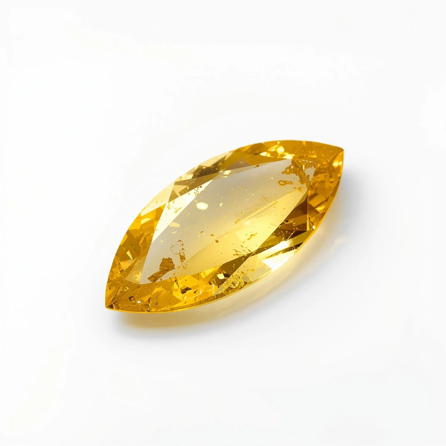 Yellow Sapphire 1PC Small 6x12 MM Marquise Faceted Yellow Brilliant Precious Loose Gemstones