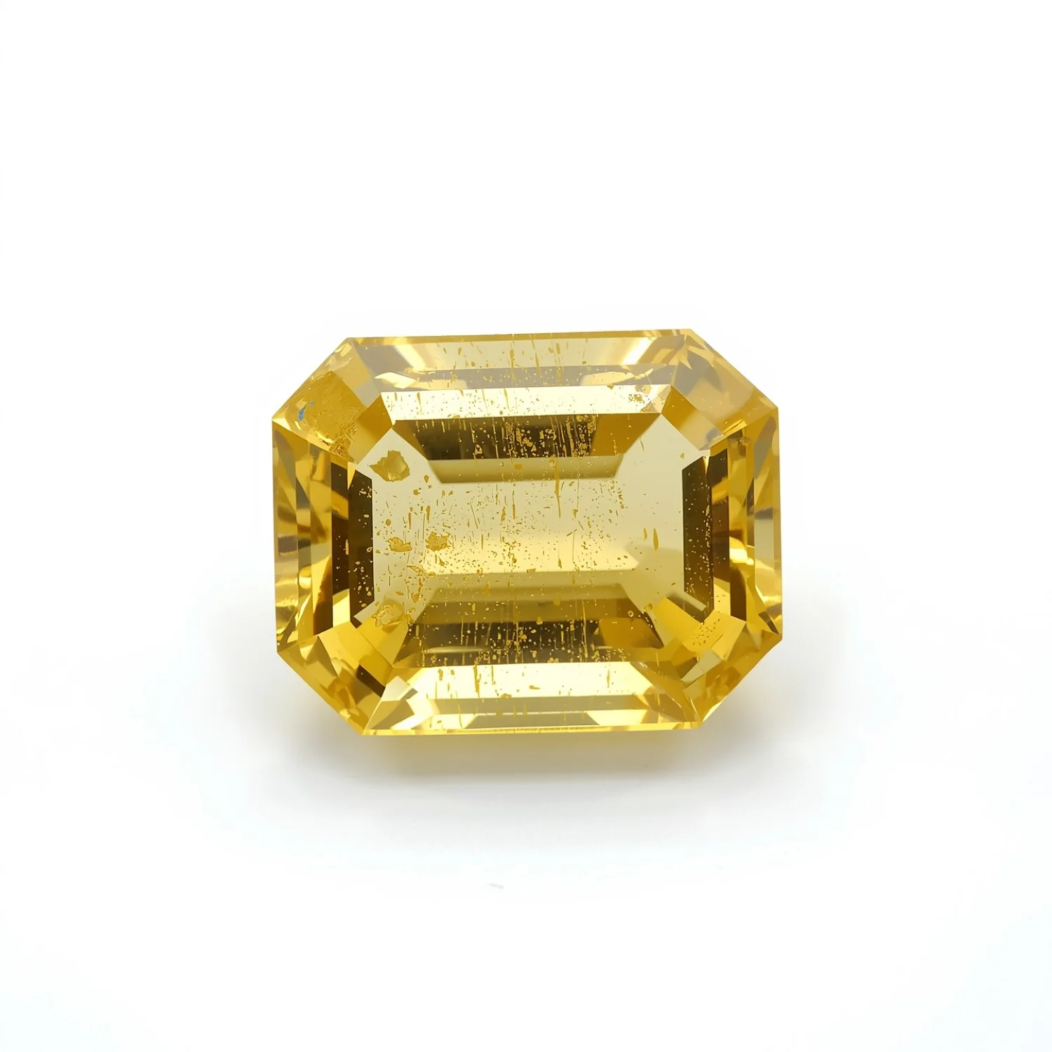 Yellow Sapphire 1PC Tiny 5x7 MM Emerald Faceted Yellow Fine Precious Loose Gemstone - Image 2